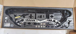 Gray Sanlida® Hero 10 II Target Full Module Compound Bow Kit - Red Edition SANLIDA