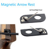 Lavender JX818 Aluminum Alloy Magnetic Arrow Rest For Bow and Arrow Archery Accessories INDIAN SLINGSHOT