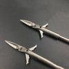 Dark Slate Gray Willow Leaf Fishing Dart with Stable Front MARKSMAN