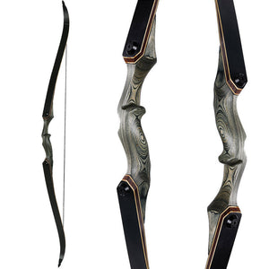 White Smoke Junxing F171 Recurve Bow for Outdoor Games INDIAN SLINGSHOT