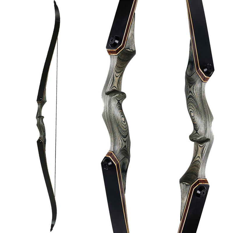 White Smoke Junxing F171 Recurve Bow for Outdoor Games INDIAN SLINGSHOT
