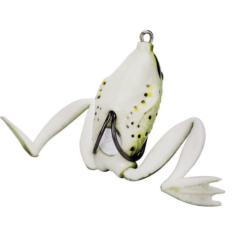 Light Gray Thunder Frog Lure Bait Frog Simulation Bait MARKSMAN