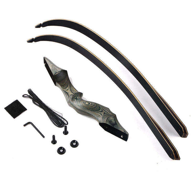White Smoke Junxing F171 Recurve Bow for Outdoor Games INDIAN SLINGSHOT