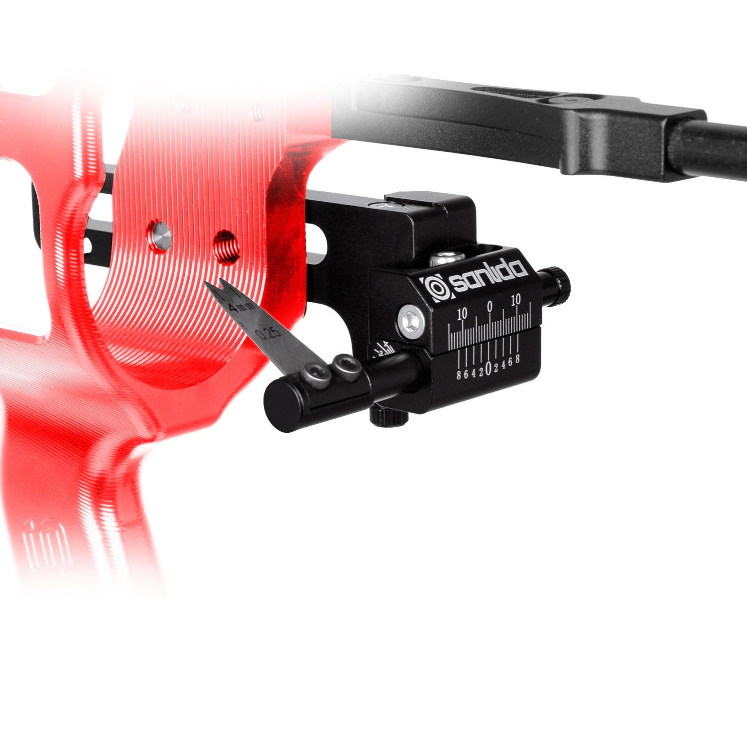 Dark Slate Gray Sanlida® Hero 10 II Target Full Module Compound Bow Kit - Red Edition SANLIDA