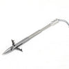 Light Gray Stainless Steel Willow Leaf Shark Front Stability Fishing Dart Fishing Tool MARKSMAN