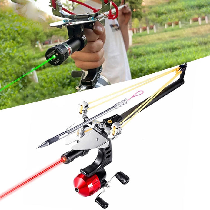 Best FS2 Fishing Slingshot Precision Straight Telescopic SlingShot Set