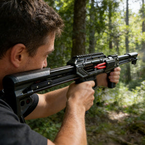 Black ShadowCore Pro Slingshot Rifle for Outdoor Sporting Activities INDIAN SLINGSHOT