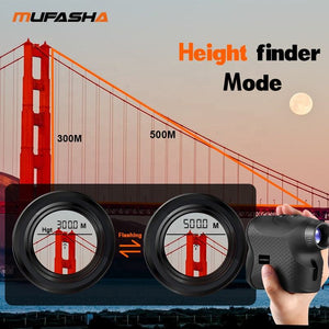 Gray Mufasha Laser Range Finder 500-900 Yards Distance MUFASHA