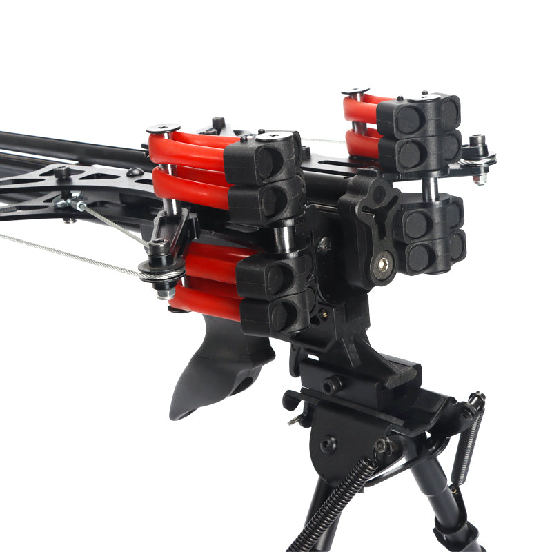 Dark Slate Gray Marksman New RS-X7 Black Panther Crossbow Red Round Rubber Bands MARKSMAN