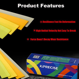 Black 17CM Length Short Pull Rubber Band 0.55MM-1.0mm Thickness High Quality Slingshot Catapult Accessories and Replacement Flat Bands - 1 Piece INDIAN SLINGSHOT