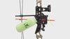 Black SPG Archery Compound Bow Fishing Reel Rope Pot Bowfishing Reel 40m Fishing Line Bow Shooting Shooting Accessories SPG