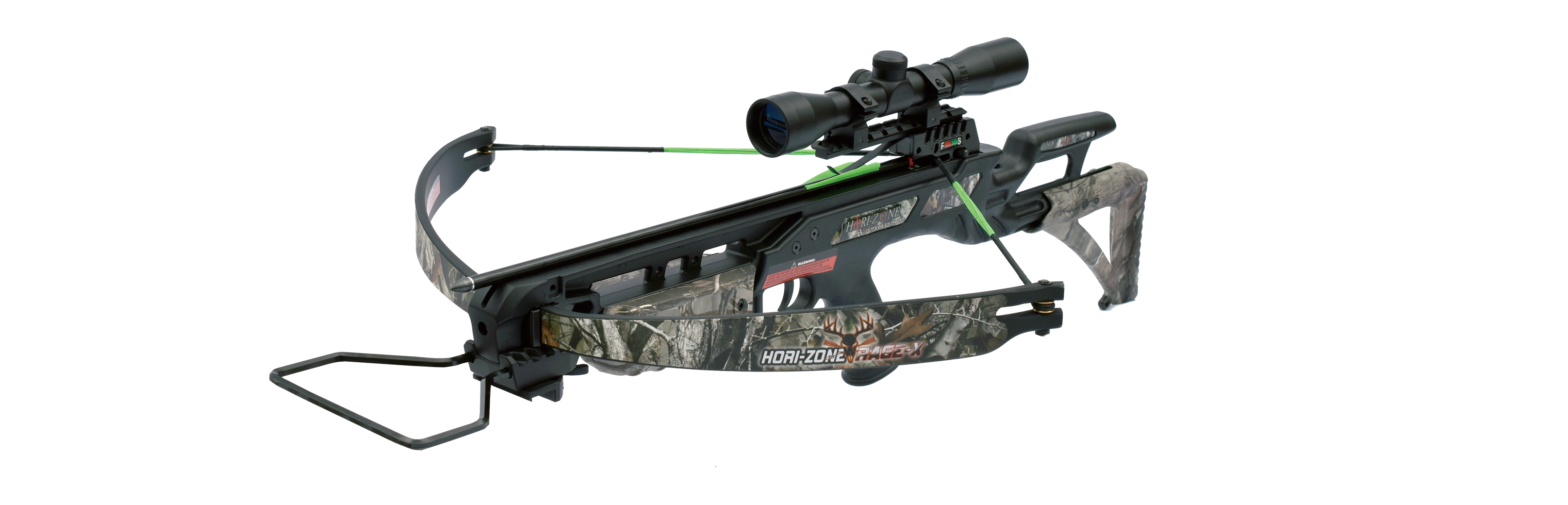 Dark Slate Gray Tactical Hori-Zone Rage X Recurve Crossbow Hori-Zone