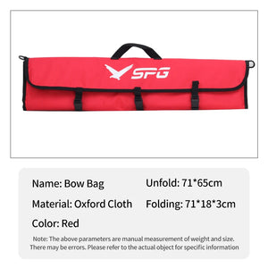 Tomato SPG Foldable Bow Bag Oxford Cloth | Recurve Takedown Bow Case SPG