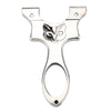 White Smoke Bright Design Fox Shaped Stainless Steel Slingshot MARKSMAN