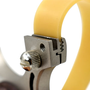 Dark Khaki New 24CM Length Mid Pull Rubber Band 0.55mm-1.0mm Thickness High Quality Slingshot Catapult Accessories and Replacement Flat Bands - 1 Set INDIAN SLINGSHOT