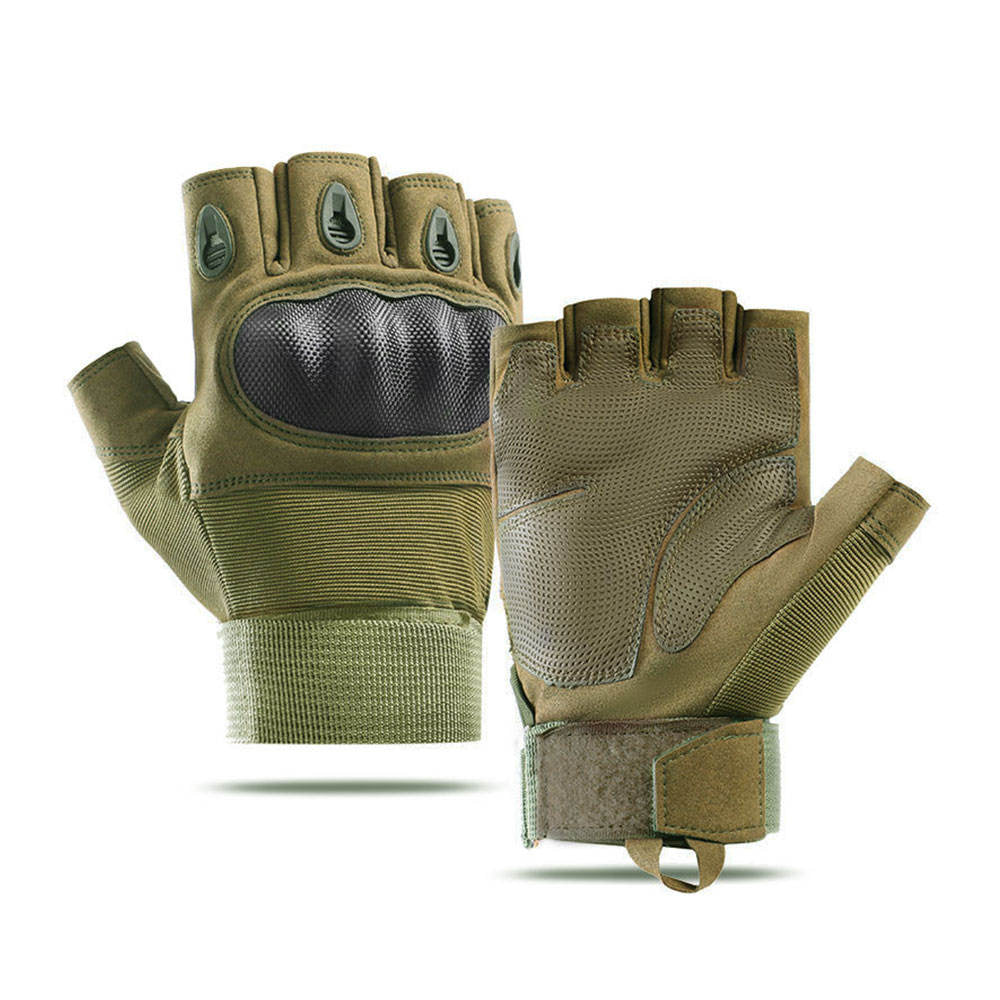 White Smoke Tactical Gloves Knuckle Protection Outdoor Training Riding Gloves Full Finger & Half Finger Options MARKSMAN