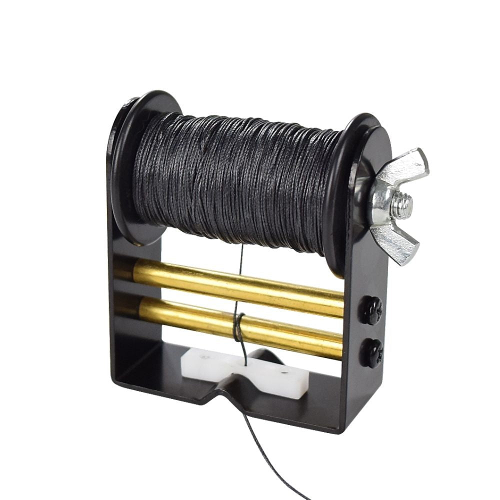 White Smoke Sanlida® String Winder Tool – Bow String Serving Jig, Steel & Copper Build, Compact Archery Serving Tool SANLIDA