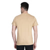 Wheat Round Neck Sports Regular Fit 100% Pure Cotton TShirt for Men and Boys CHICBESTY