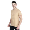 Wheat Round Neck Sports Regular Fit 100% Pure Cotton TShirt for Men and Boys CHICBESTY