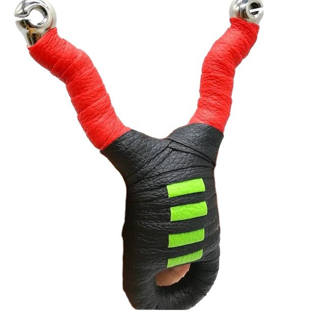 Tomato 304 Stainless Steel Recurve Single Card Iron Hand Slingshot Traditional Round Rubber Band Full Throw Mirror Single Slingshot