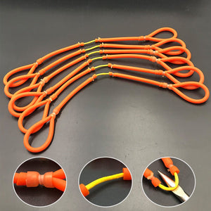 Dim Gray 3060 Rubber Band Shooting Fish Dragging Rubber Band Strong Fish Slingshot Natural Rubber Fish Dart Hunting Fishing