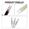 Archery Lighted Arrow Nocks LED Automatically Light up Glowing 3 Pack Hunting Fit ID 6.2 Mm Pins Pure Carbon Arrow Shaft