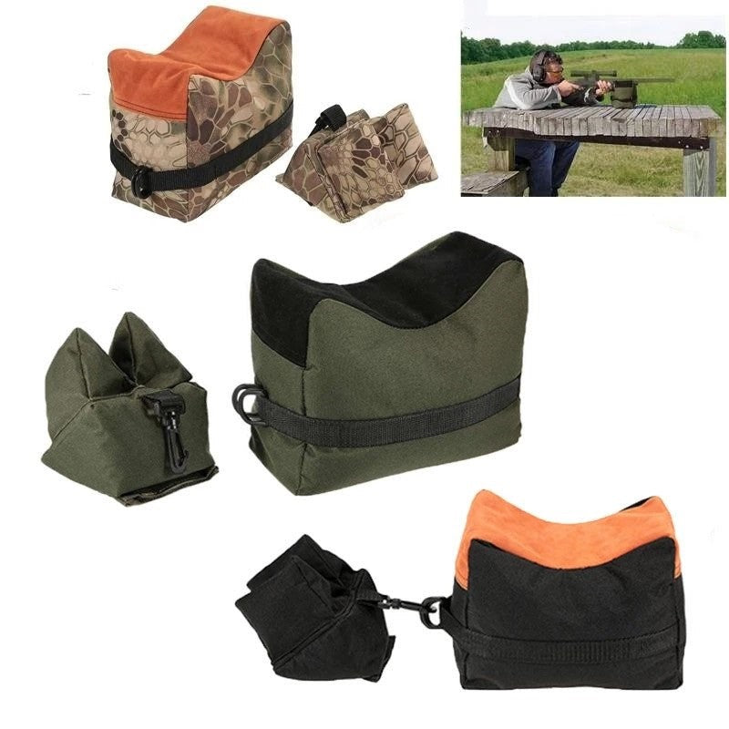 Dark Slate Gray 600D Oxford Cloth Slingshot Crossbow Support Sandbag Without Sand Target Shooting Target Stand Accessories MARKSMAN
