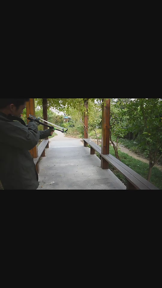 New Owl Fishing Slingshot Rifle Outdoor Target Shooting Fishing Shooting  Long Rod Rifle