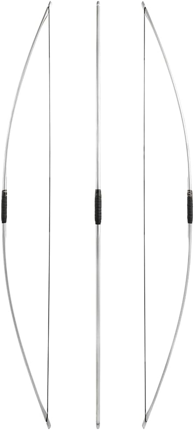 67 Inch Archery Traditional Longbow 25-120Lbs Recurve Bow Hunting English Longbow for Right Hand Left Hand Adult Outdoor Sports