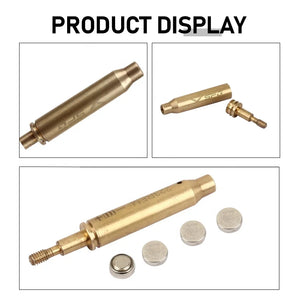 Laser Test Arrow Tips Infrared Calibrated Hunting Recurve Bow Archery Sighting 6.2 Mm Thread Brass Removable Arrow Head Point
