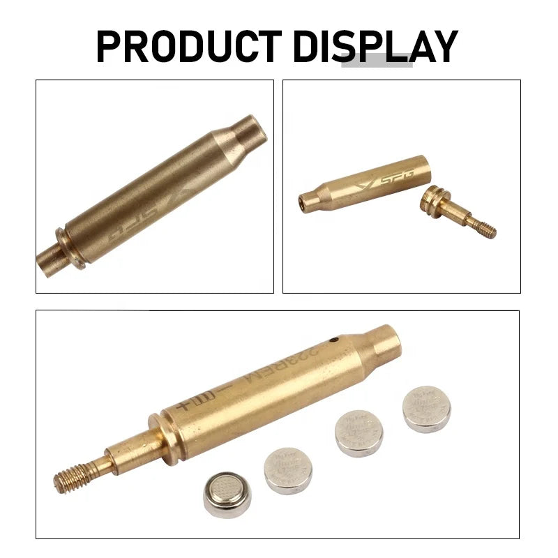 Laser Test Arrow Tips Infrared Calibrated Hunting Recurve Bow Archery Sighting 6.2 Mm Thread Brass Removable Arrow Head Point