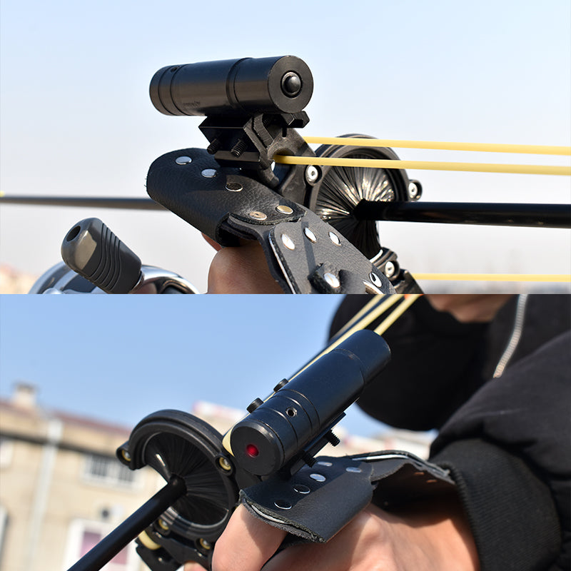 Arrow + Reel + Laser + Multifunctional Powerful Fishing Slingshot