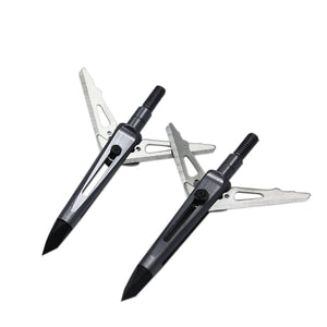 Dark Slate Gray Fishing Arrow Broadhead 100/ 125/ 200 Grains HOOYI