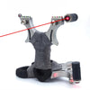 Goldenrod Best Stainless Steel High Precision Laser Outdoor Target Shooting Slingshot with Handle Grip Catapult INDIAN SLINGSHOT