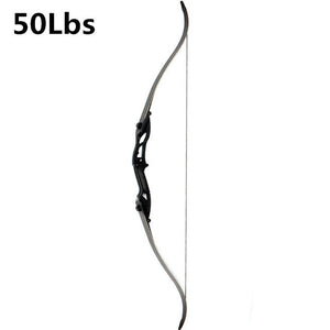 Gray Recurve 30-50Lbs 56 Inches Target Shooting Recurve Bow With Sight Arrow Rest For Right Hand User Archery Target Shooting marksman