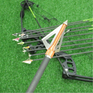 Sea Green Broadhead 100 grains Screw Archery Arrow Tips INDIAN SLINGSHOT