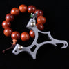Rosy Brown New High Precision Mini Portable Pocket Slingshot Stainless Steel | Titanium Alloy Catapult MARKSMAN
