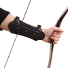 Black Children's Model With Holes Thick Breathable Outdoor Recurve Bow  Archery Elastic Adjustable Arm Guard INDIAN SLINGSHOT