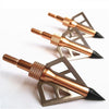 Rosy Brown Broadhead 100 grains Screw Archery Arrow Tips INDIAN SLINGSHOT