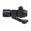 Dark Slate Gray Marksman High Quality 1x30mm Red and Green Dot Sight Scope Sight For Slingshot Crossbow INDIAN SLINGSHOT