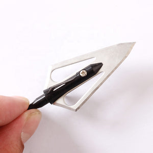Lavender F-04 Arrow Tip 100 Grain Broadheads INDIAN SLINGSHOT