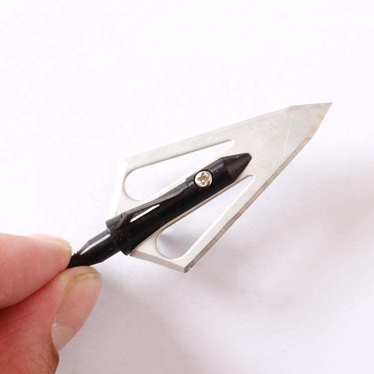 Lavender F-04 Arrow Tip 100 Grain Broadheads INDIAN SLINGSHOT