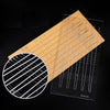 Black Flat Band Cutting template Tool Tapered Ruler Slingshot Catapult Accessories INDIAN SLINGSHOT