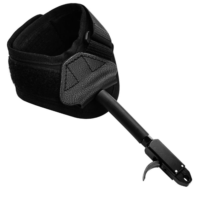 Black Archery Caliper Release Aid Compound Bow Strap Shooting Pro Arrow Wristband Archery Bow Release Aid INDIAN SLINGSHOT