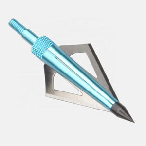 White Smoke F-15 Three Fixed Blades 100 Grain Broadheads MARKSMAN