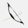 Dark Slate Blue Creative Kids Mini Recurve Bow High Quality Stainless Steel Creative and Wild Archery Powerful Outdoor Sports Arrow Wooden SLINGSTER