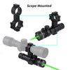 Dark Slate Gray Marksman Green Laser Sight with Mount Remote Pressure Switch for Outdoor Aiming Fishing Laser Sight INDIAN SLINGSHOT