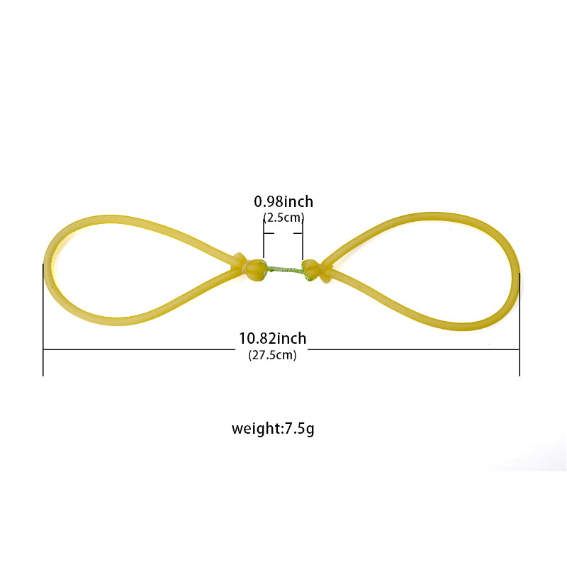 Goldenrod 1745 Fishing Round Rubber Band For Darts MARKSMAN