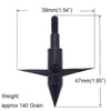 Lavender Black Metal Target Arrow and Dart Head INDIAN SLINGSHOT