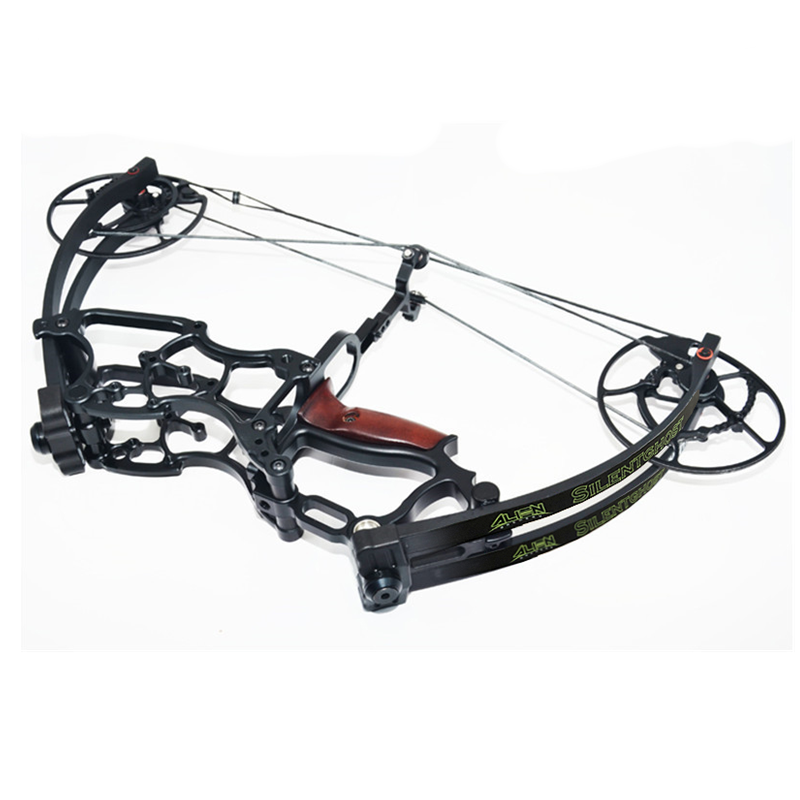 Dark Slate Gray Compound Bow 40-70 Lbs Short Axis Triangle Bow Shooting Outdoor Tree Stand Shooting Fish Game Bow INDIAN SLINGSHOT